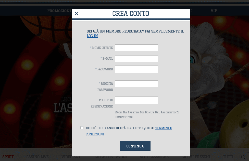 whitelion registrazione whitelion registrazione