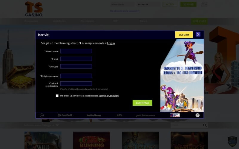 ts casino apri account ts casino apri account