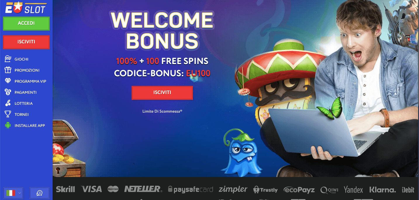 Euslot Casino Screenshot