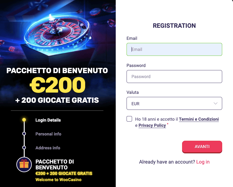 Woo Casino registrati Woo Casino registrati
