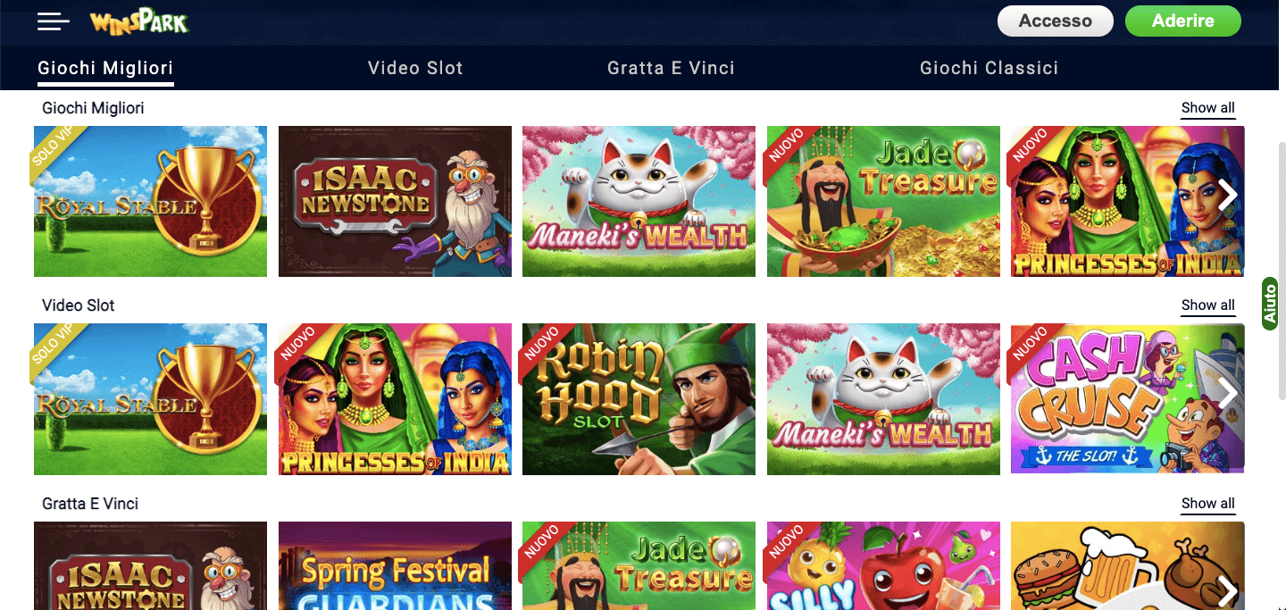 WinsPark Casino Slot WinsPark Casino Slot