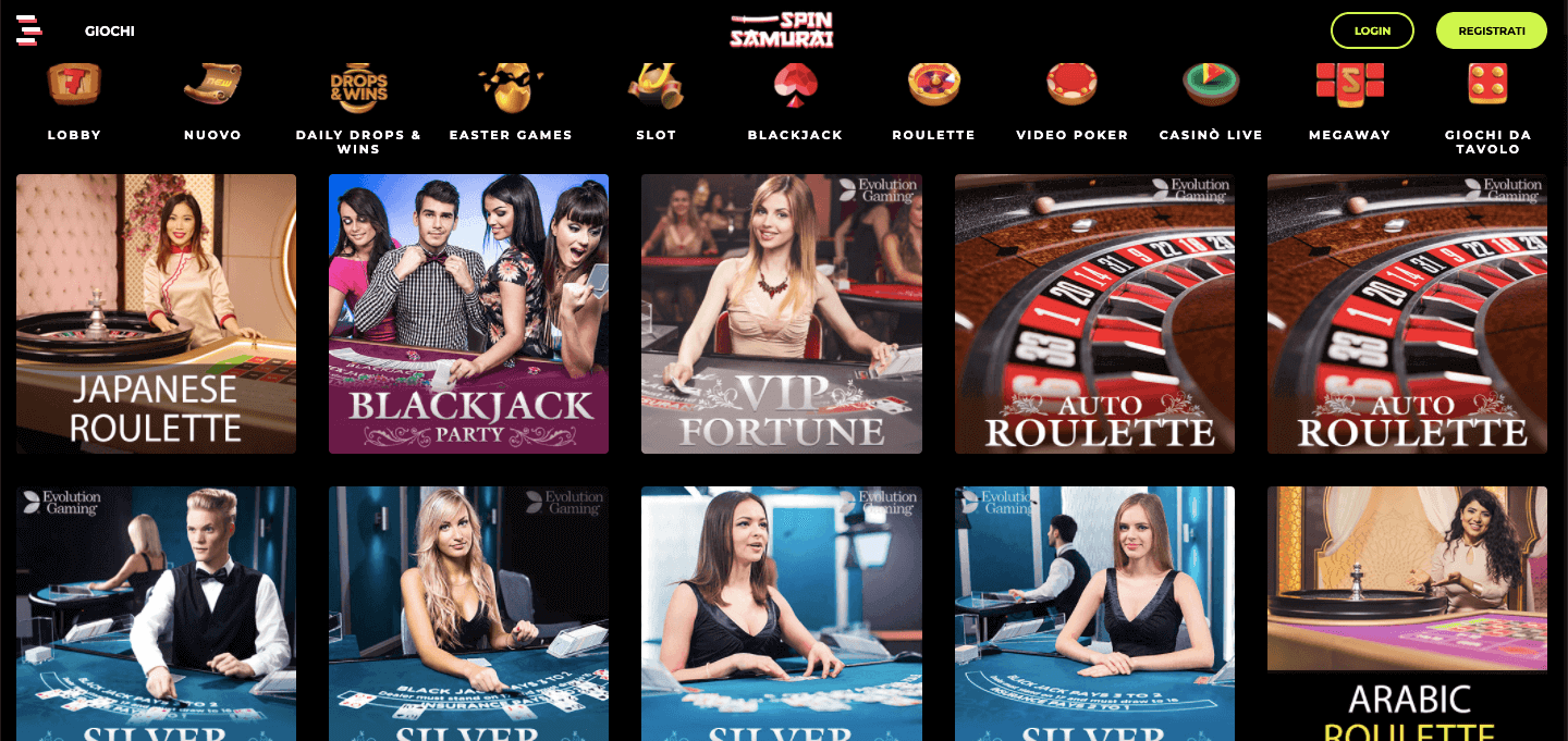 Spin Samurai Slot Live