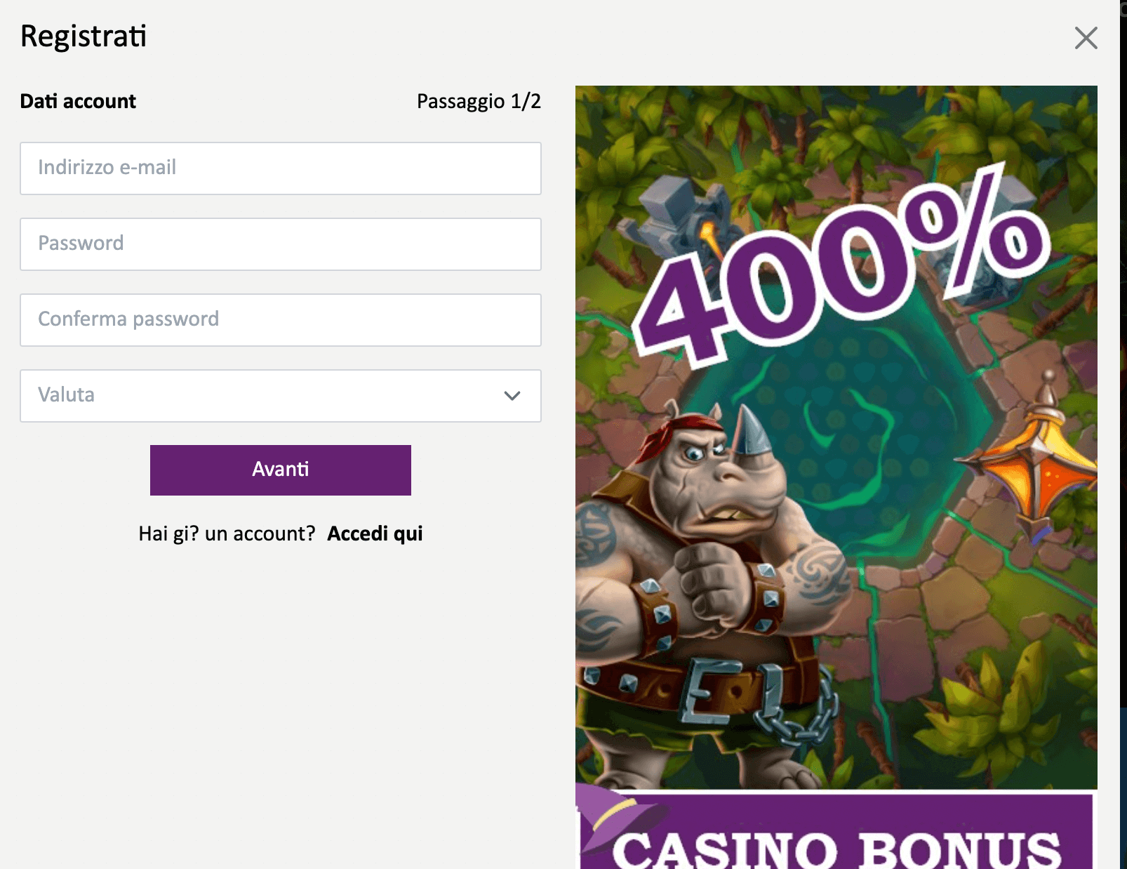 Black Magic Registrazione