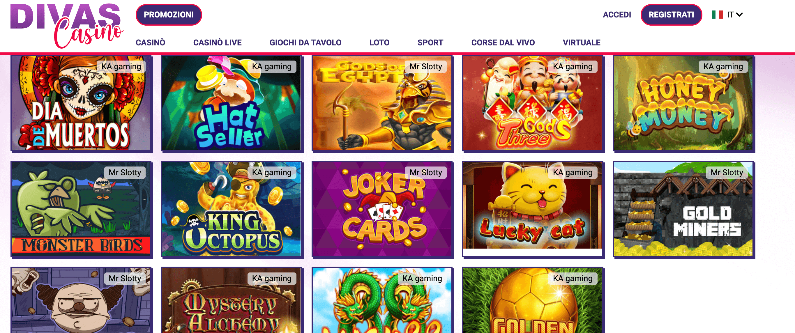 Divas Casino Slot Divas Casino Slot