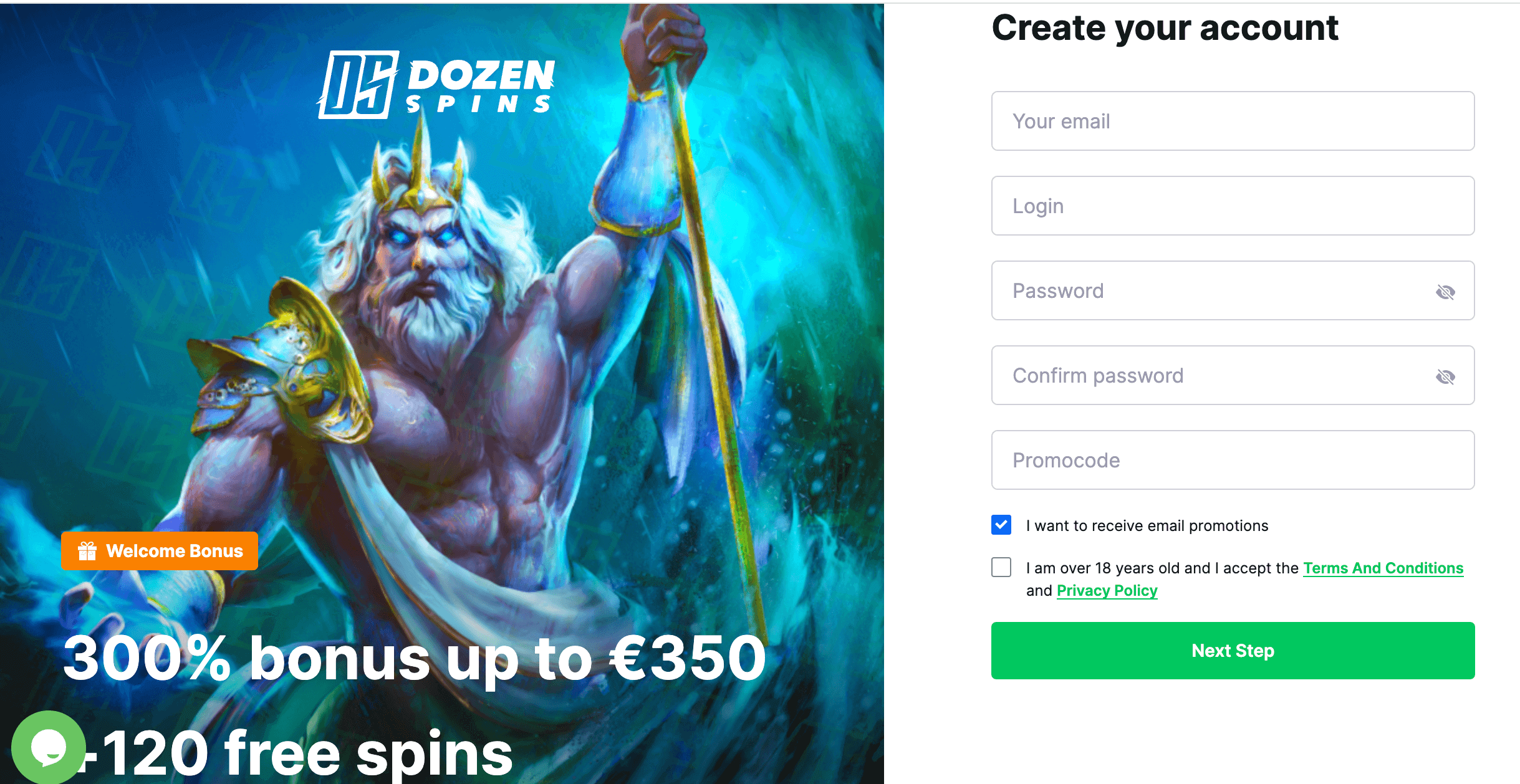 Dozenspins Registrazione Dozenspins Registrazione