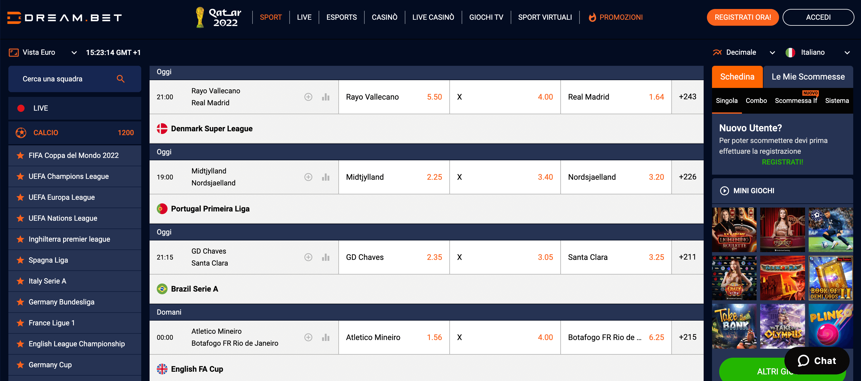 Dreambet Scommesse Dreambet Scommesse