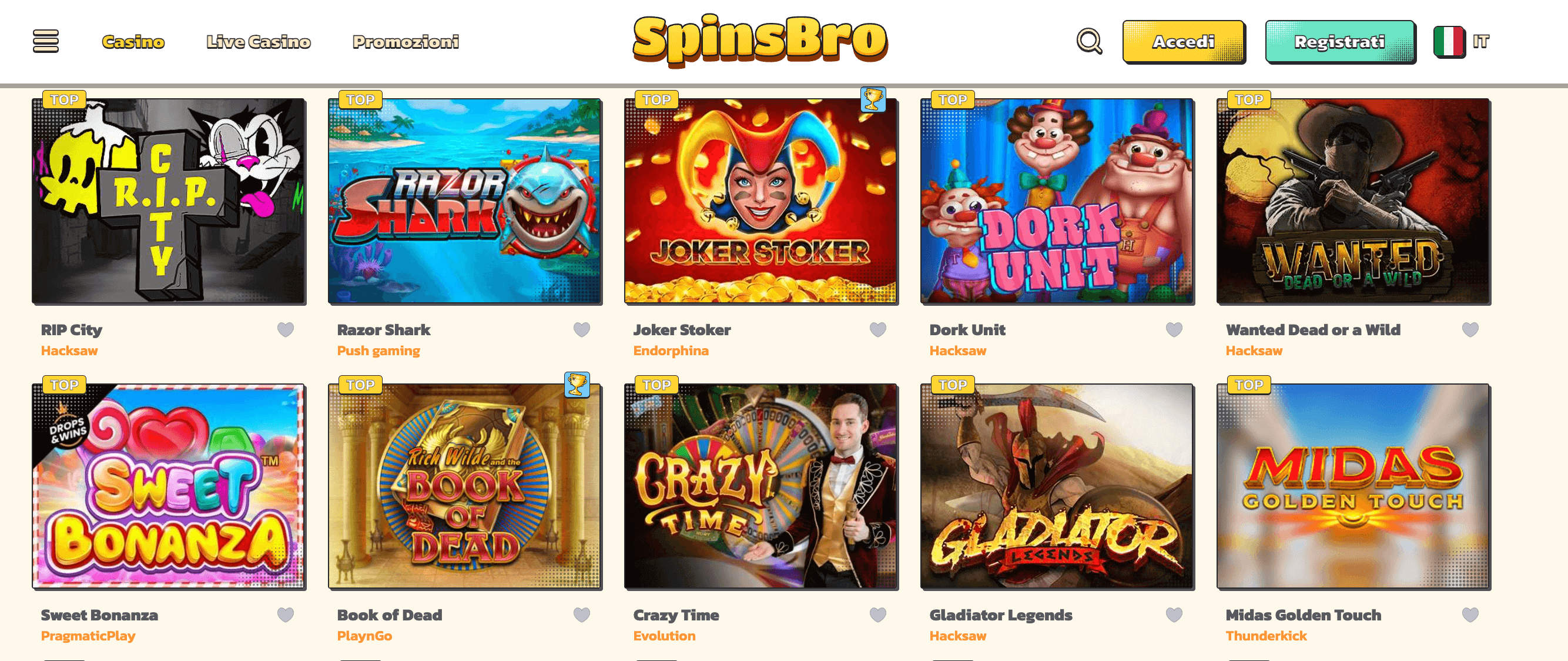 Spinsbro Casino Slot Spinsbro Casino Slot