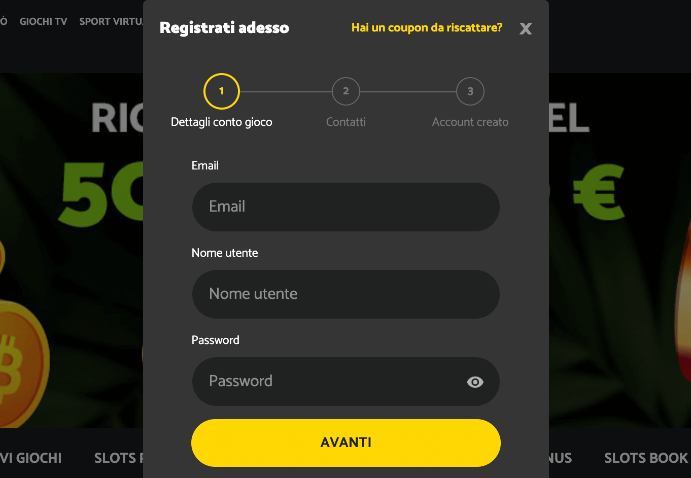 Palmslots Casino Registrazione Palmslots Casino Registrazione