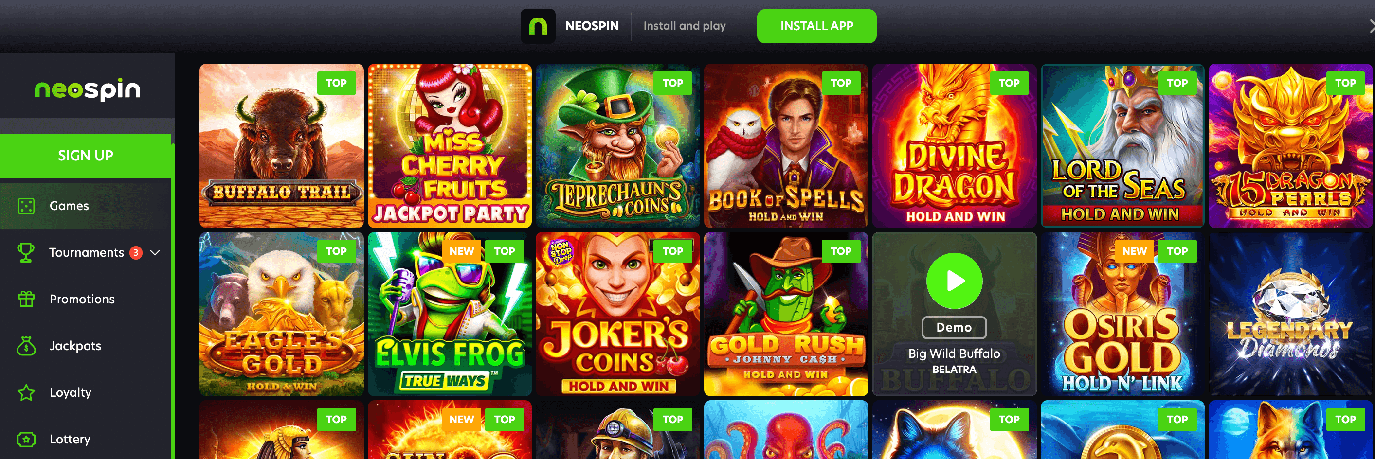 Neospins Casino Slot Neospins Casino Slot