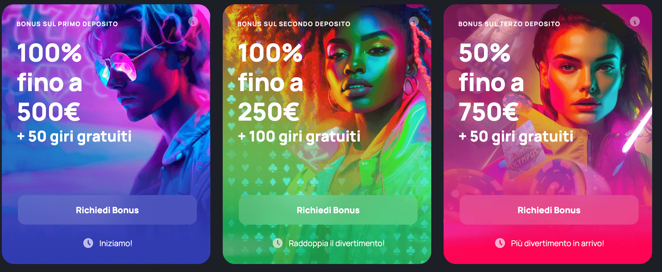 BetandPlay Casino Bonus Benvenuto
