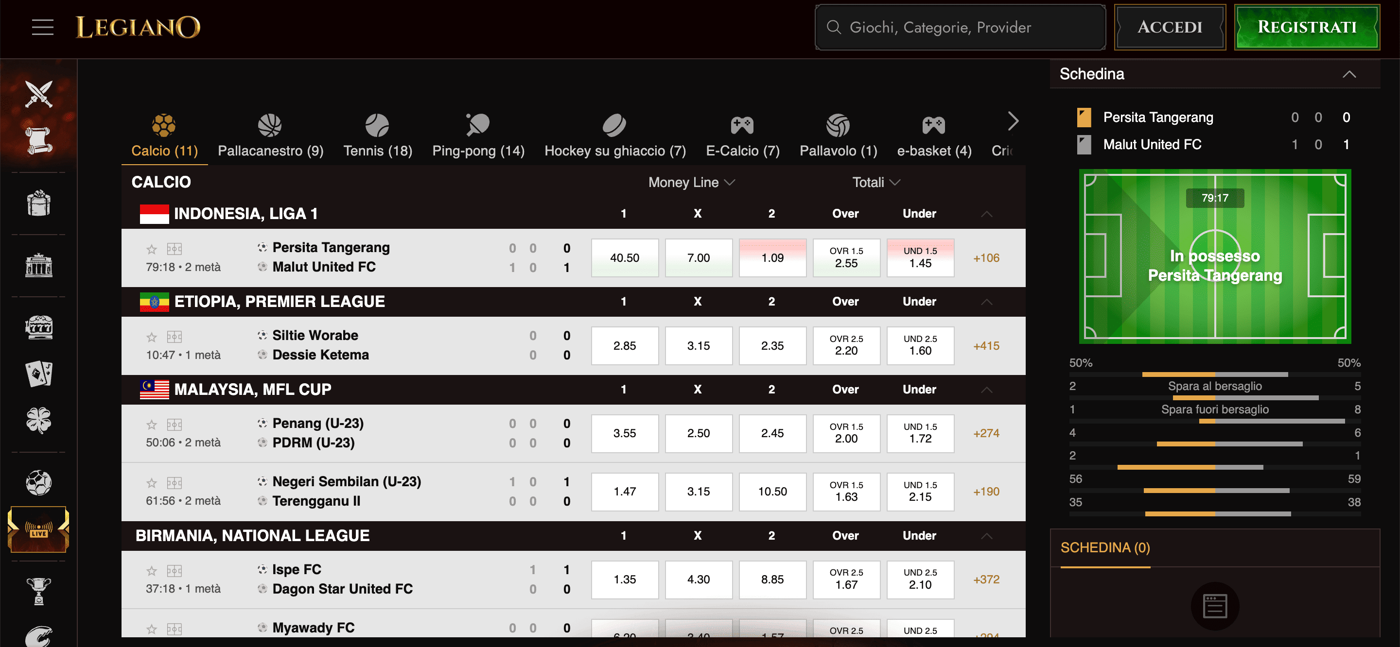 Legiano Scommesse Live Legiano Scommesse Live