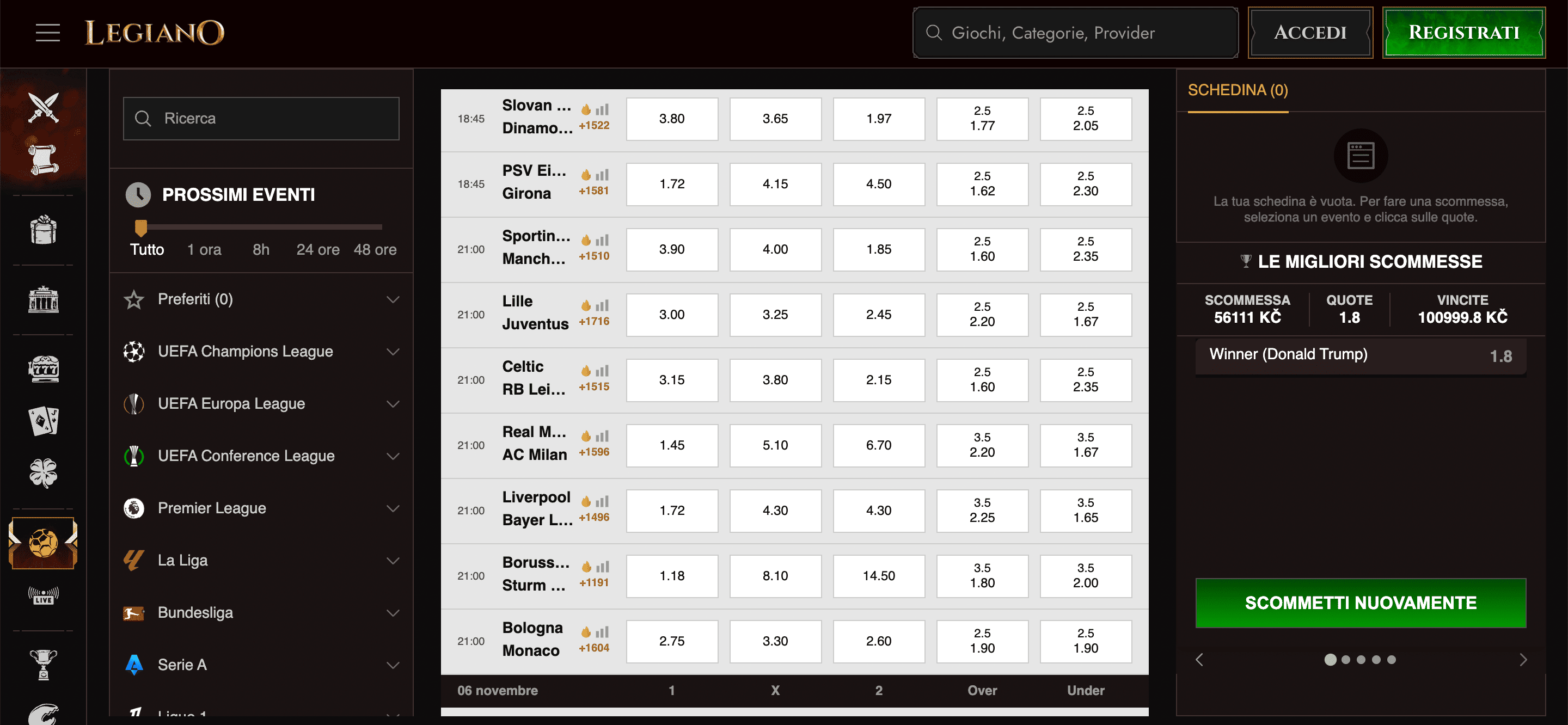 Legiano Scommesse Legiano Scommesse