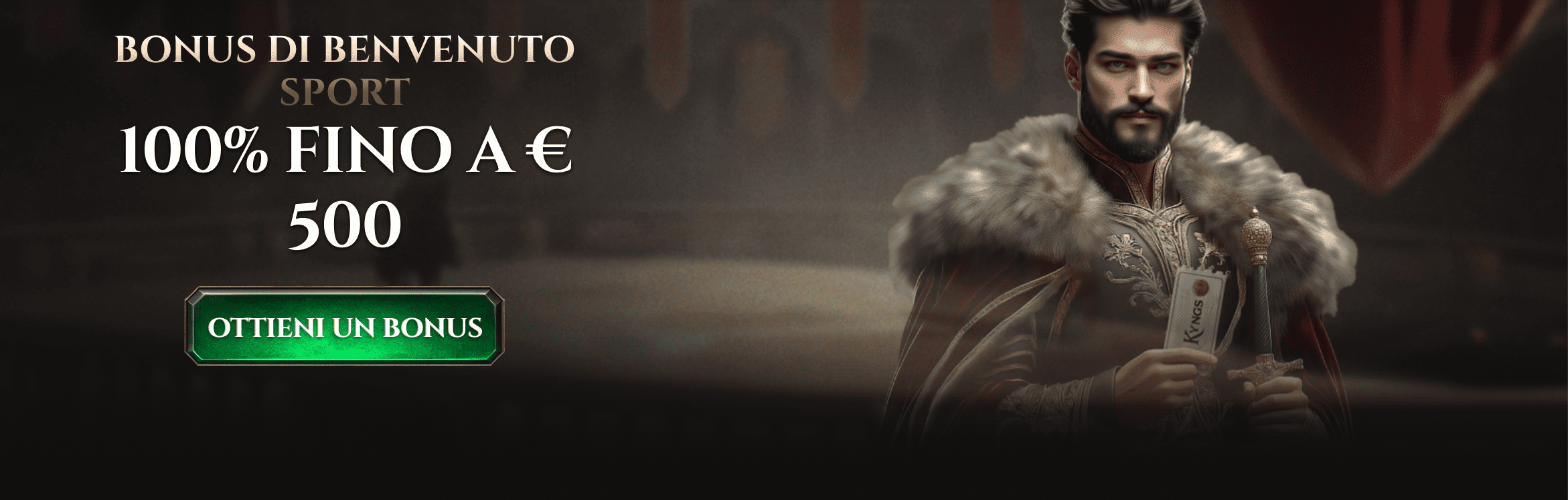 Kyngs Bonus Benvenuto