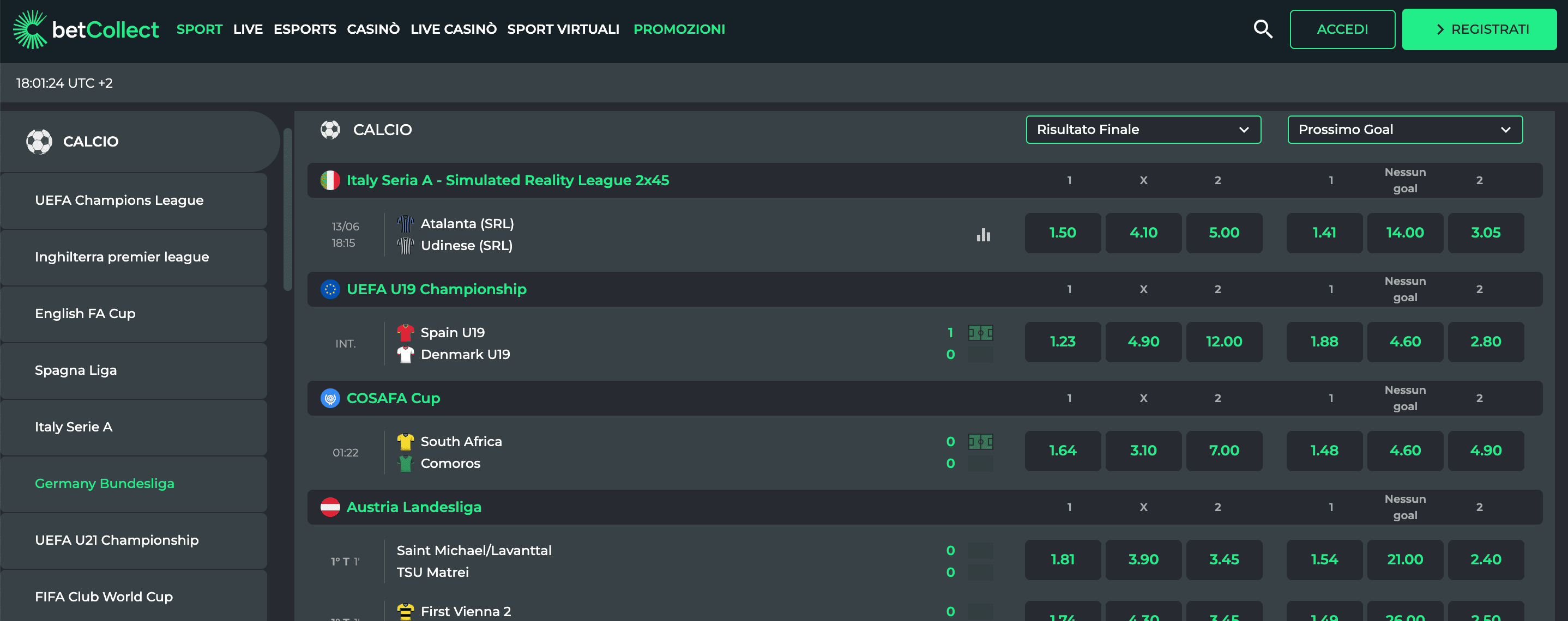 BetCollect Scommesse