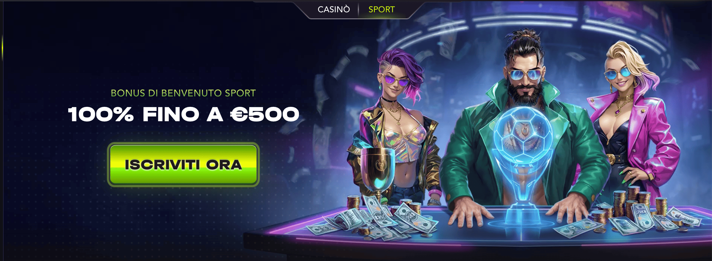 MadCasino Bonus Benvenuto